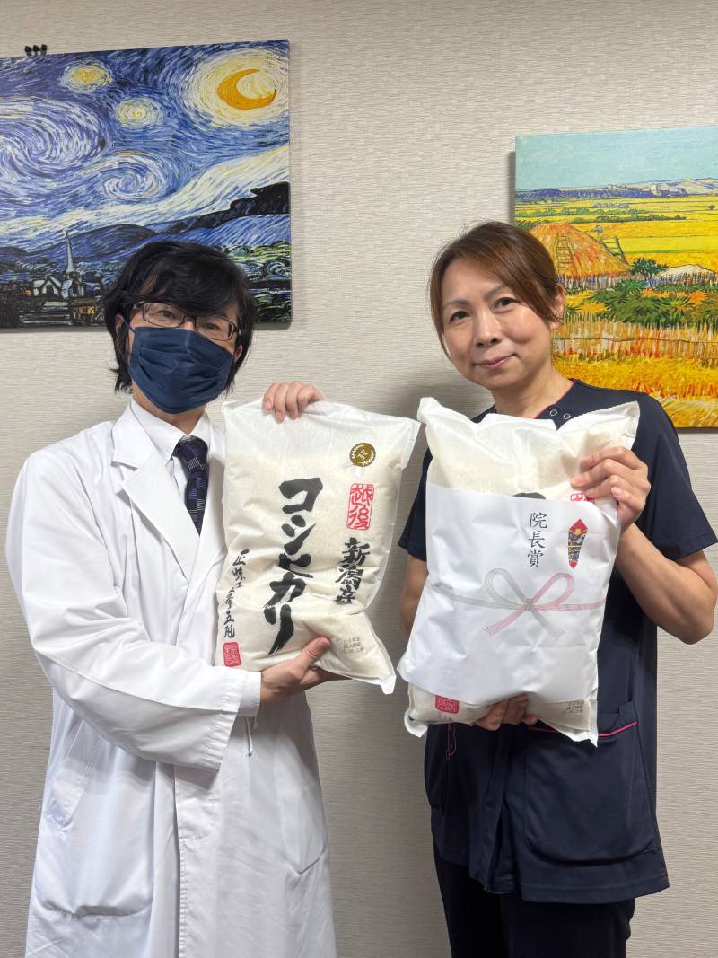 【33期目標決定】※表彰&お米の懸賞品贈呈♪