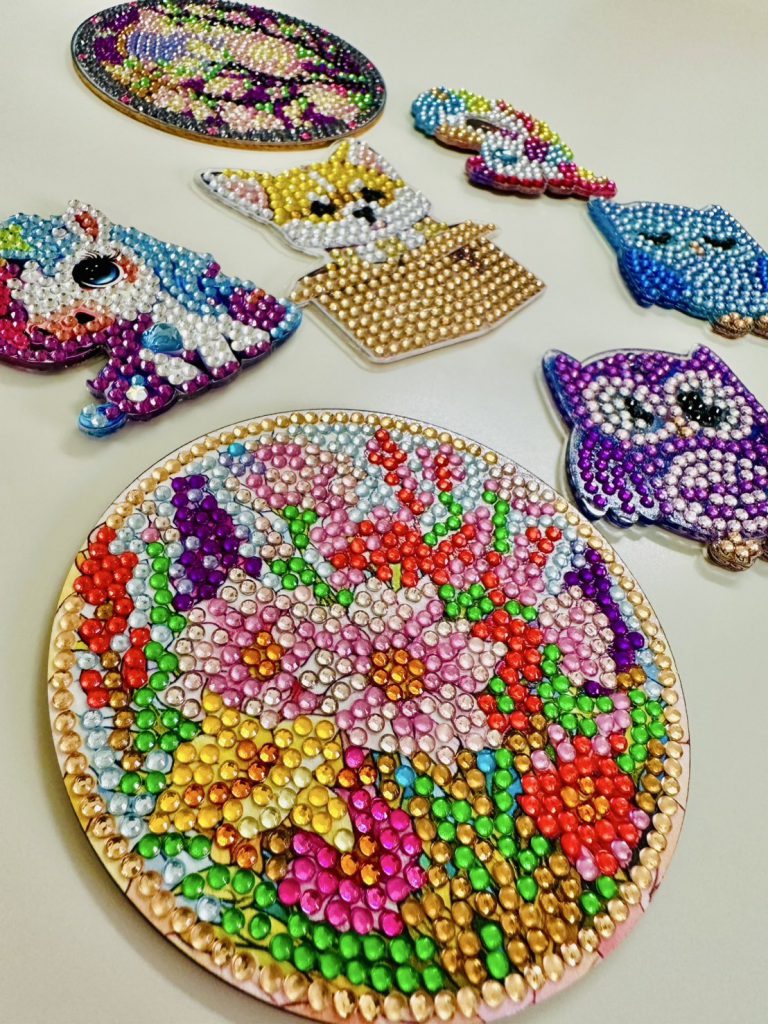 「ステッププログラム」~ダイヤモンドアート制作中~①