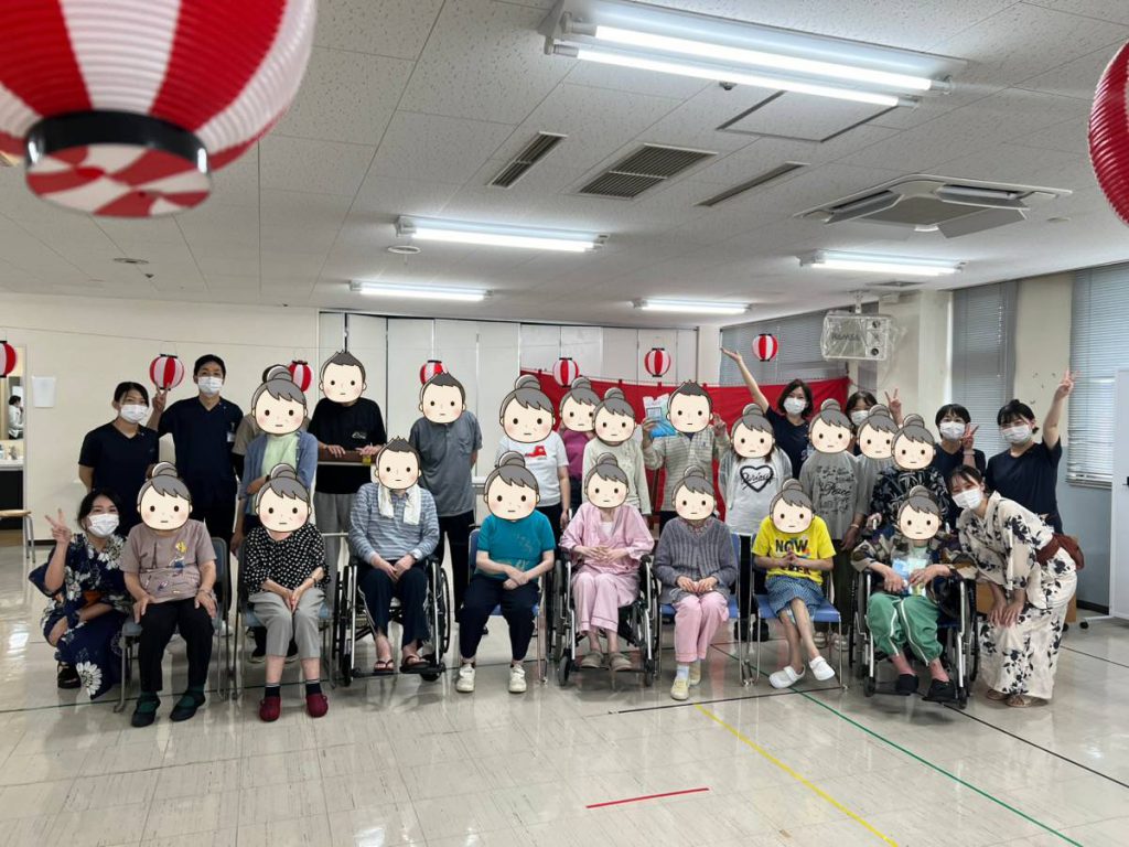 毎年恒例「夏祭り開催♪」リハビリテーション科主催①