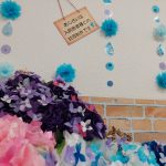 患者さんが制作したアジサイを展示していますのサムネイル